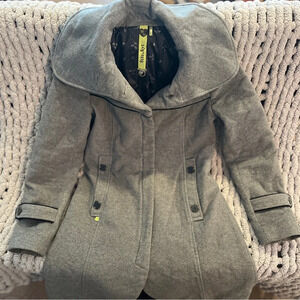 Soia & Kyo Grey Woman’s Wool Coat